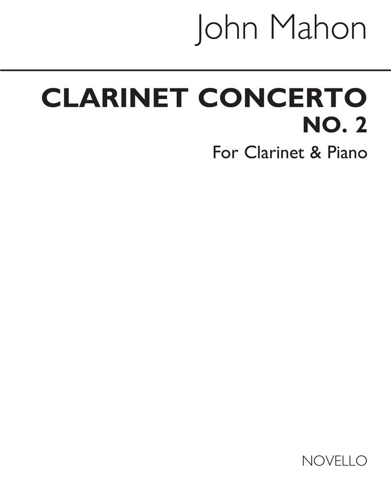 Clarinet Concerto No.2 (Clarinet/Piano)